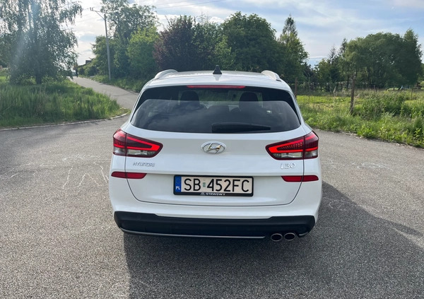 Hyundai I30 cena 82900 przebieg: 50000, rok produkcji 2020 z Biała małe 529